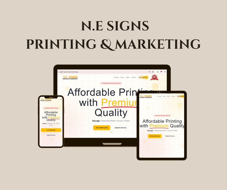 Bright Signs Studio Signage & Printing Solutions